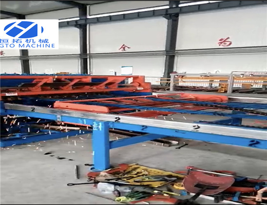 2500mm Plc กรงไก่เครื่องเชื่อมลวดตาข่าย ISO