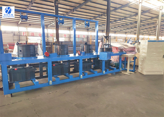 เครื่องดึงลวดเหล็กแห้ง PLC ควบคุมมัลติฟังก์ชั่น