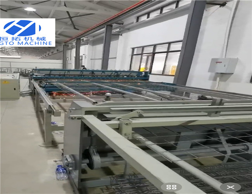 เครื่องเชื่อม Cnc Wire Mesh ขนาด 5-12 มม. พร้อมสายการผลิตเต็มรูปแบบ