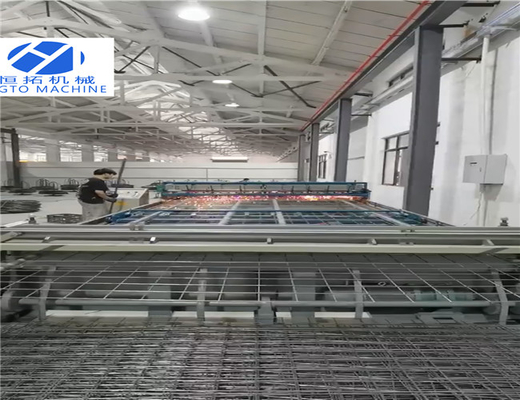 เครื่องเชื่อม Cnc Wire Mesh ขนาด 5-12 มม. พร้อมสายการผลิตเต็มรูปแบบ