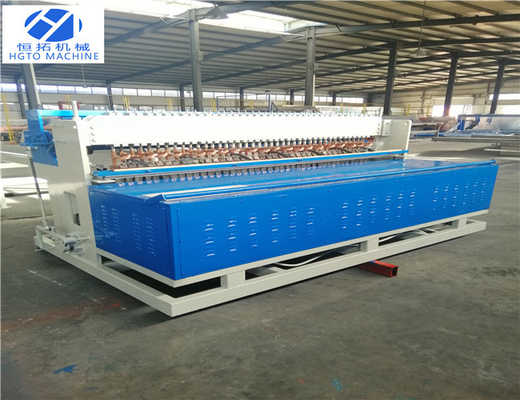 เครื่องเชื่อมลวดตาข่าย PLC สำหรับงานหนักสำหรับการต้านทานการกัดกร่อนของสะพาน