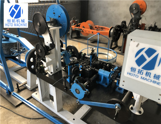 เครื่องผลิตลวดหนามอัตโนมัติ 3kw Motor
