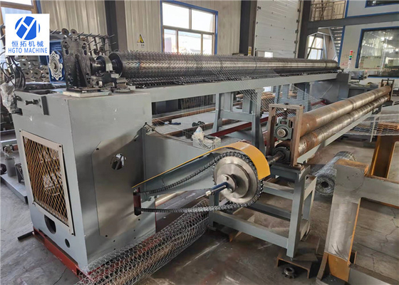 3000mm Cnc ทอเครื่องลวดตาข่ายหกเหลี่ยมสำหรับ Courtyard Wall