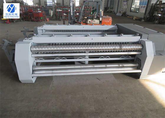 เครื่องทำตาข่ายลวดป้องกันการกัดกร่อน 50x70mm PLC Control