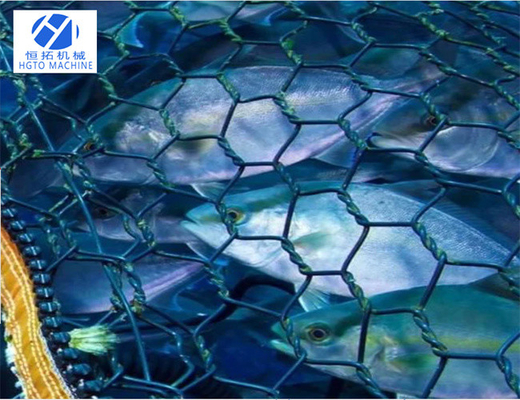 การทำฟาร์มปลา Hexagonal Wire Mesh Anticorrosive Multifunctional Polyester
