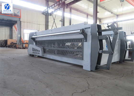 เครื่องทอลวดตาข่ายสังกะสี Crimped ความต้านทานการกัดกร่อน 7.5kw
