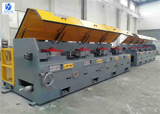 HGTO Steel SS Pulley Wire Drawing Machine PLC อเนกประสงค์อัตโนมัติ