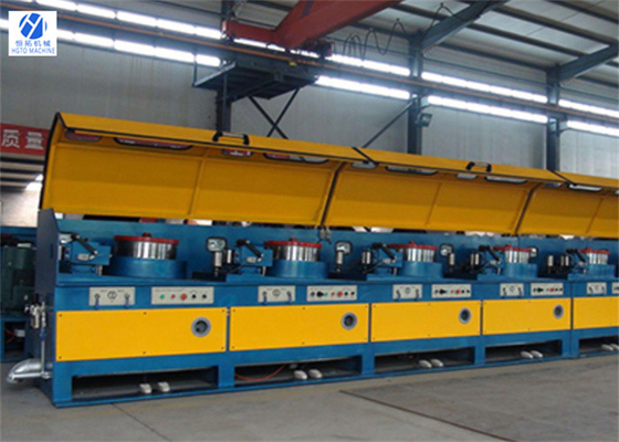 HGTO Steel SS Pulley Wire Drawing Machine PLC อเนกประสงค์อัตโนมัติ