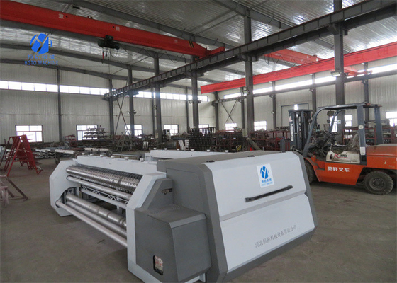 เครื่องเพาะเลี้ยงสัตว์น้ำโพลีเอสเตอร์ 4mm เครื่องทำอวนปลาสามเฟส